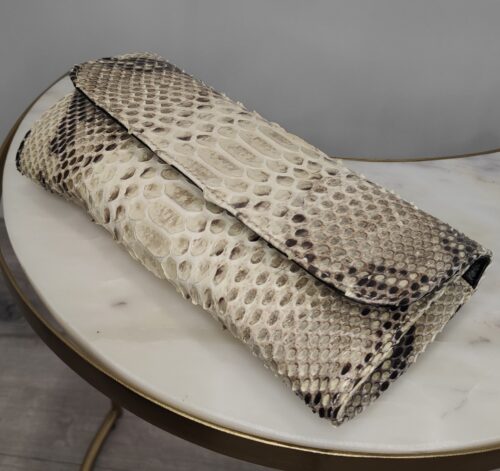 Geanta din piele de piton